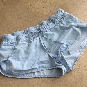 Chambray shorts